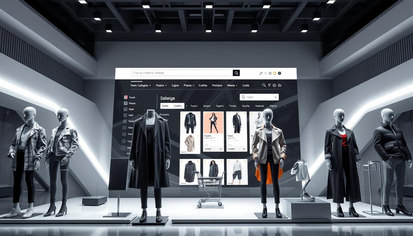 E-commerce website setup for fashion stores